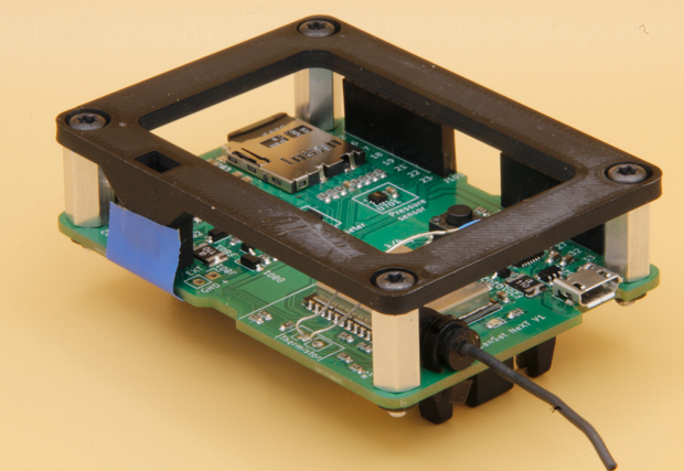 CanSat with baffle.