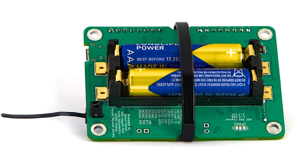 CanSat NeXT with batteries installed