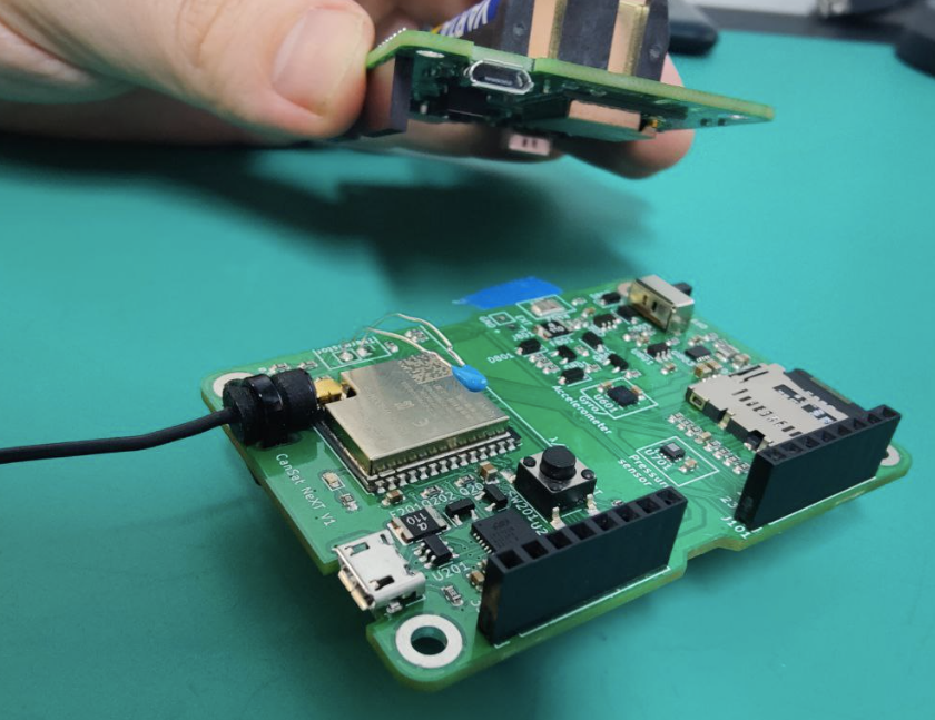 Detecting the LED of another CanSat.